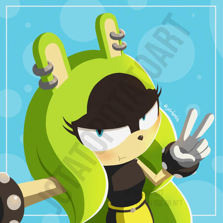 Kitsunami the Fennec is created and owned by IDW Comics and SEGA